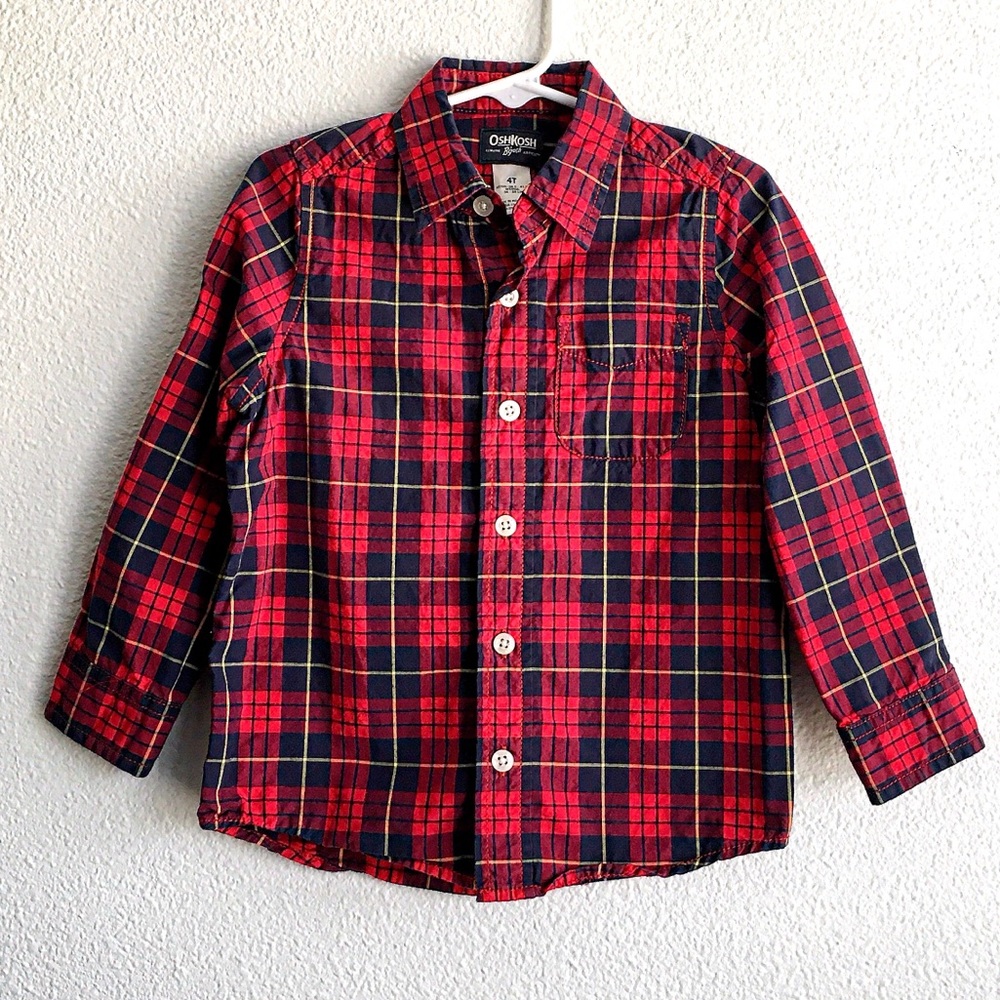 Red Plaid long sleeve